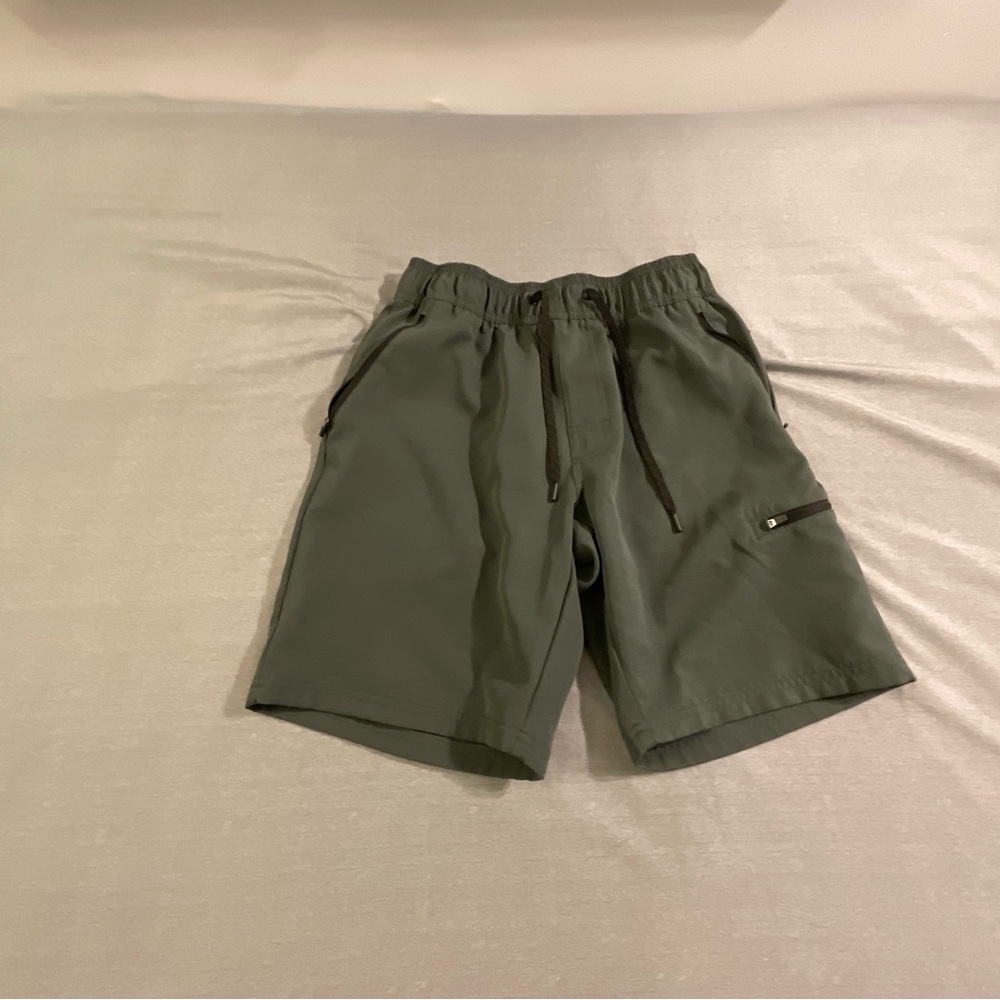 Men's Green Casual Shorts